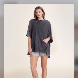 Barefoot Dreams sunbleached poncho